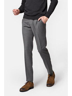 Lancerto Lancerto Spodnie materiałowe Ricardo SP099222000001 Szary Slim Fit