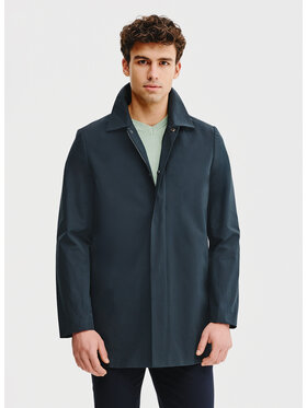 Pako Lorente Pako Lorente Płaszcz przejściowy P25SP-7X-002 Granatowy Classic Fit