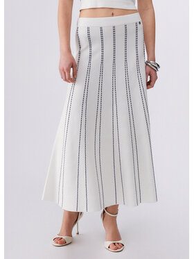 Liu Jo Liu Jo Spódnica midi WA6148MA81R03A83 Fioletowy Regular Fit