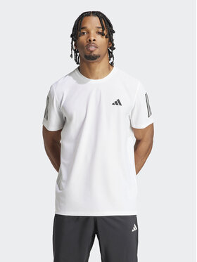 adidas adidas Технічна футболка Own the Run IK7436 Білий Regular Fit