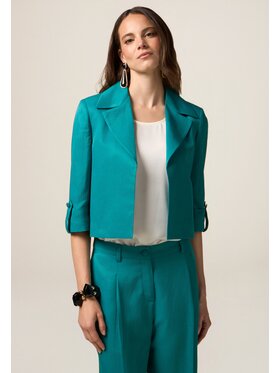 Oltre Oltre Giacca outdoor R189R002308N015 Turchese Cropp Fit