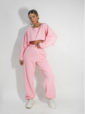 LilaLou LilaLou Dres Alex Różowy Regular Fit