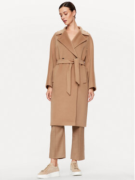 Weekend Max Mara Weekend Max Mara Prehodni plašč Resina 2350161133650 Rjava Regular Fit