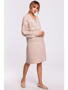 Made of Emotion Made of Emotion Sweter M514 Różowy Classic Fit