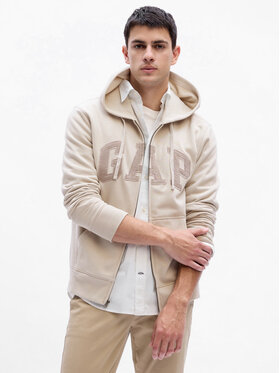 Gap Gap Суитшърт 840496-30 Бежов Regular Fit