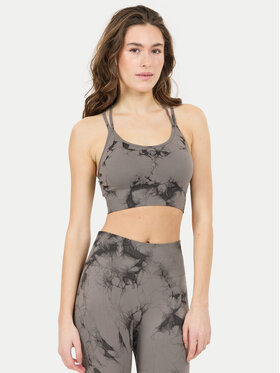 Athlecia Athlecia Biustonosz sportowy Theresa W Tie Dye Seamless EA243306 Szary