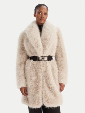 YES LONDON YES LONDON Kožušina ECO/037 Béžová Regular Fit