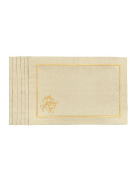Roseberry Home Roseberry Home Podkładka na stół Mistletoe Goldenline Złoty