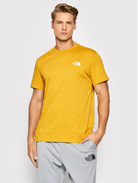 The North Face The North Face T-shirt Simple Dome NF0A2TX5 Giallo Regular Fit