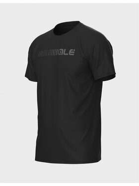Alé Cycling Alé Cycling T-Shirt Alé Czarny Regular Fit