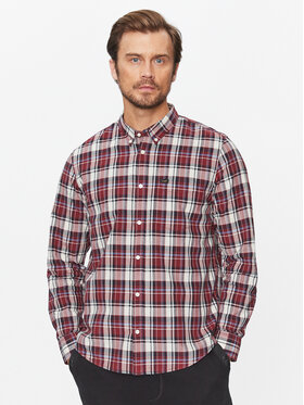 Lee Lee Cămașă 112341759 Vișiniu Regular Fit