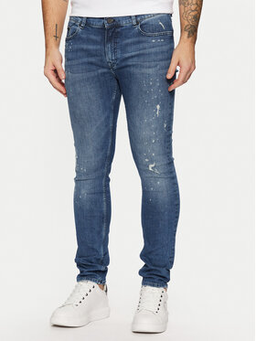 KARL LAGERFELD KARL LAGERFELD Jeansy 265801 551832 Granatowy Slim Fit