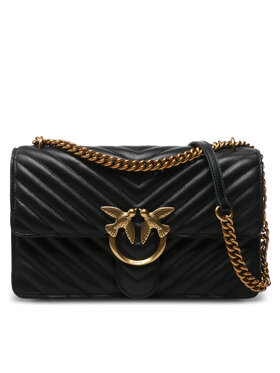 PINKO PINKO Τσάντα Love One Classic Dc. PE 23 PLTT 100941 A0GK Μαύρο