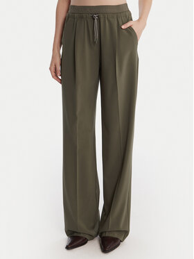 Marella Marella Pantaloni din material Vanto 2523136065 Verde Regular Fit