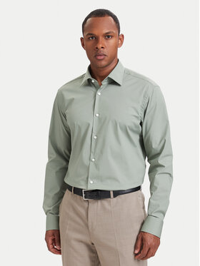 BOSS BOSS Cămașă 50473265 Verde deschis Regular Fit