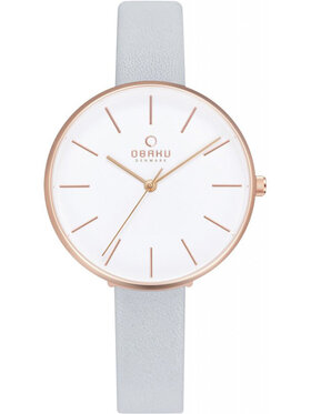 Obaku Obaku Zegarek V211LXVIRX Różowy