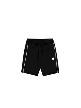 Alpha Industries Alpha Industries Szorty Alpha Studio Rubber Logo Short Czarny Loose Fit
