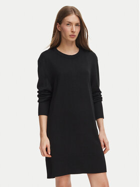 BOSS BOSS Vestito di maglia 50569849 Nero Regular Fit