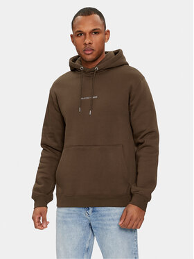 Selected Homme Selected Homme Bluza 16090432 Brązowy Regular Fit