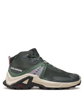 Salomon Salomon Παπούτσια πεζοπορίας X Raise Mid Gore-Tex L47458100 Πράσινο