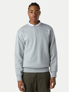 The North Face The North Face Bluză Essential NF0A89ET Gri Regular Fit