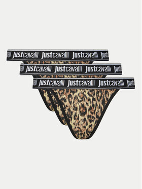 Just Cavalli Just Cavalli 3 db tanga 78PAJU01 CJUT3 Barna