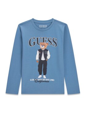 Guess Guess Palaidinė L6BI11 K5732 Mėlyna Regular Fit