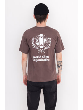 Kamuflage Kamuflage T-Shirt Worldwide Brązowy Relaxed Fit