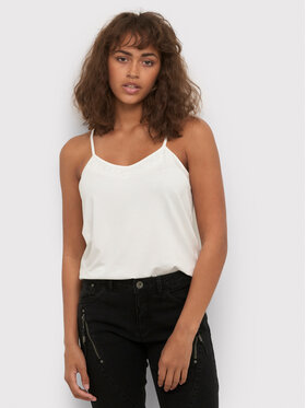 Cream Cream Top CRTrulla 10610677 Biały Slim Fit
