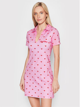 Local Heroes Local Heroes Vsakodnevna obleka Secret Garden AW22D0002 Roza Regular Fit