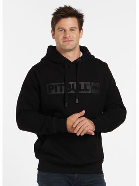 PITBULL PITBULL Bluza Hilltop Black Czarny Regular Fit