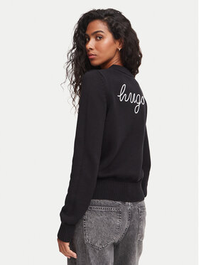 HUGO HUGO Pullover Saje 50564300 Schwarz Regular Fit