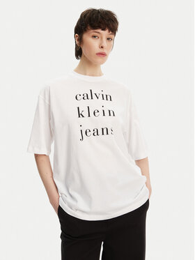Calvin Klein Jeans Calvin Klein Jeans T-shirt LV047B827G Bianco Relaxed Fit