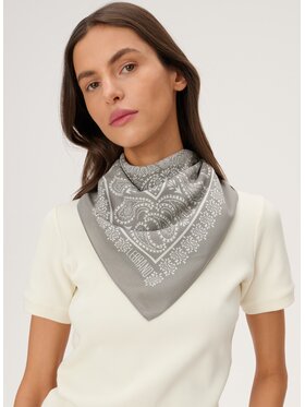 LEBRAND LEBRAND Chusta Bandana Szary