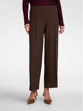 Elena Mirò Elena Mirò Pantaloni di tessuto P812Z000210N0H2 Marrone Regular Fit