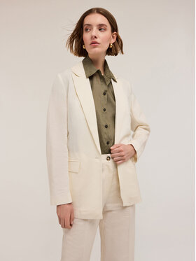 Motivi Motivi Giacca outdoor Q710Q000923N011 Bianco Regular Fit