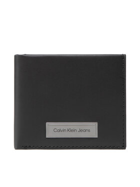 Calvin Klein Jeans Calvin Klein Jeans Duży Portfel Męski Inst Rfid Bifold W/Coin K50K509504 Czarny