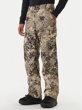 DC Shoes DC Shoes Spodnie snowboardowe Code ADYTP03049 Brązowy Regular Fit