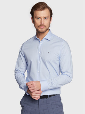 Tommy Hilfiger Tommy Hilfiger Сорочка MW0MW25040 Голубий Slim Fit