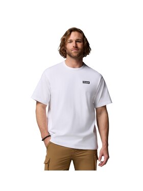 Columbia Columbia T-Shirt 215504 Biały Regular Fit