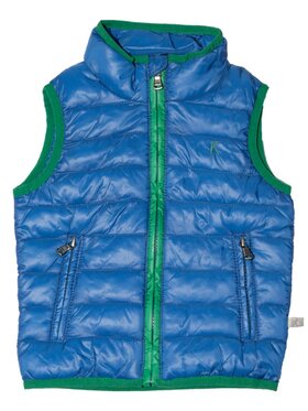 Kanz Kanz Kamizelka 1636919-3015 Niebieski Basic Fit