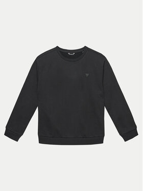 Guess Guess Μπλούζα L4YQ05 KAD73 Μαύρο Regular Fit