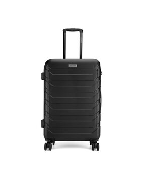 GINO ROSSI Gino Rossi Srednji kofer GIN-M-001-05-BLACK Crna