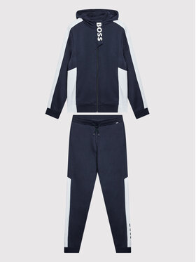 BOSS Boss Dres J28100 D Granatowy Regular Fit