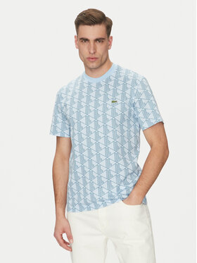 Lacoste Lacoste Marškinėliai TH2831 Žydra Regular Fit
