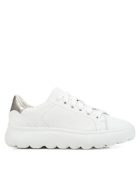 Geox Geox Sneakers D Spherica Ec4.1 D35TCB 085Y2 C0232 Bianco