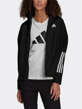 Adidas Prehodna Jakna BSC 3-Stripes RAIN.RDY H65759 Črna Regular Fit