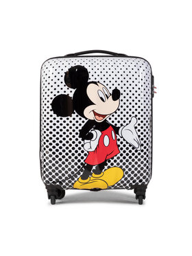 American Tourister American Tourister Mała Twarda Walizka Disney Legend 92699-7483-1CNU Biały