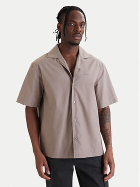 HUGO HUGO Marškiniai Espino 50560580 Smėlio Oversize