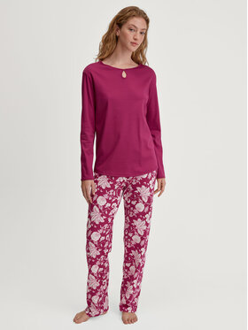 Calida Calida Piżama 42238 Czerwony Regular Fit